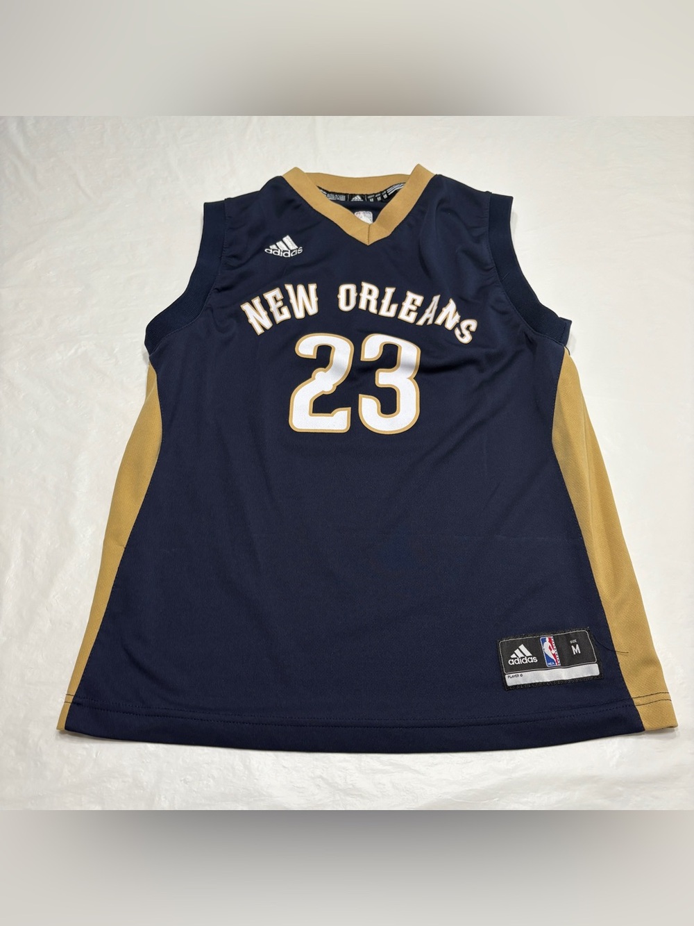 Adidas New Orleans Pelicans Anthony Davis #23 Jersey Youth Boys Medium